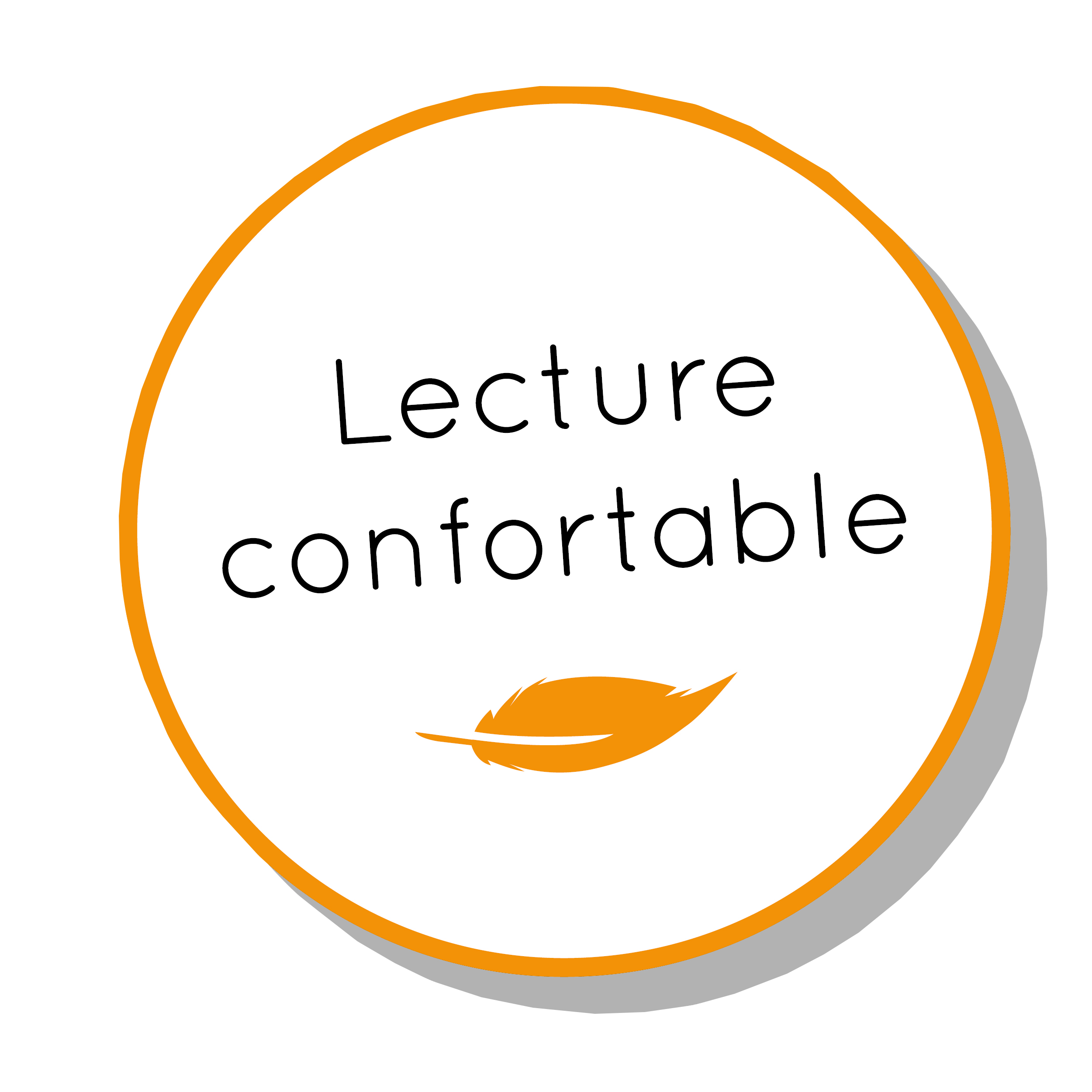 logo lecture confortable